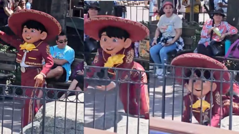 Coco’s Miguel Goes Viral After Face Planting At Disneyland: ‘This Is Gold’ Miguel Disneyland falls