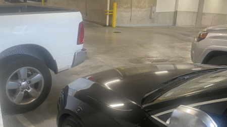 ‘D*ckhead’ Texas Truck Driver Intentionally Blocks in SUV in Parking Garage