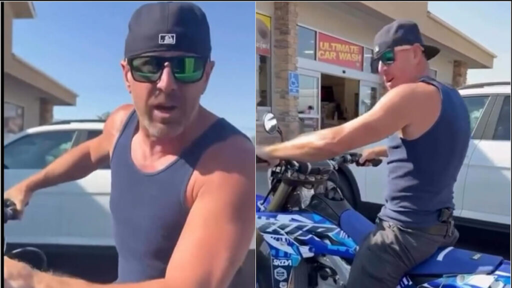Angry Utah Dirt Biker Spits at Woman at a Holiday Gas Station During Confrontation: ‘And This Is Why We Carry Gel-Based Pepper Spray Ladies’ Angry Utah Man