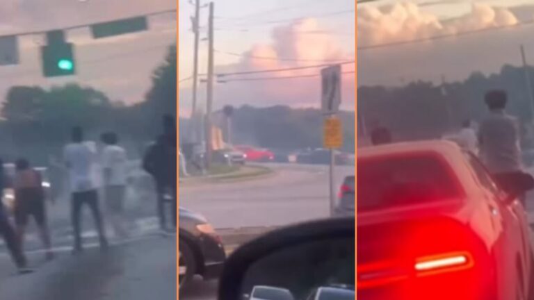 Atlanta Street Racers Take Over Intersection Before Cops Show Up, 'These New Kids Have No Chill'
