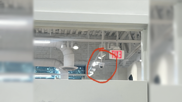 Atlanta Woman Finds Camera Aimed Over Dressing Room in Clothing Store: ‘I Was So Uncomfortable’ Atlanta Woman Finds Camera Aimed Over Dressing Room in Clothing Store