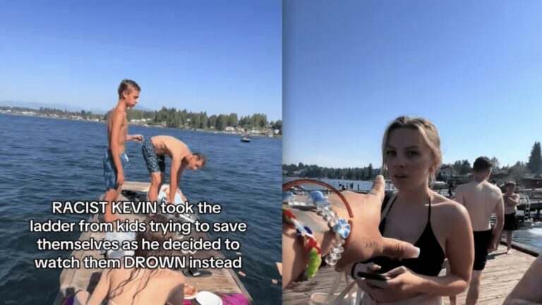 Black Washington Woman Stands Up for Swimming Sister Amidst Racist Crowd, ‘Finally Someone Who Don’t Play!!’ Black Washington Woman Stands Up for Swimming Sister Amidst Racist Crowd