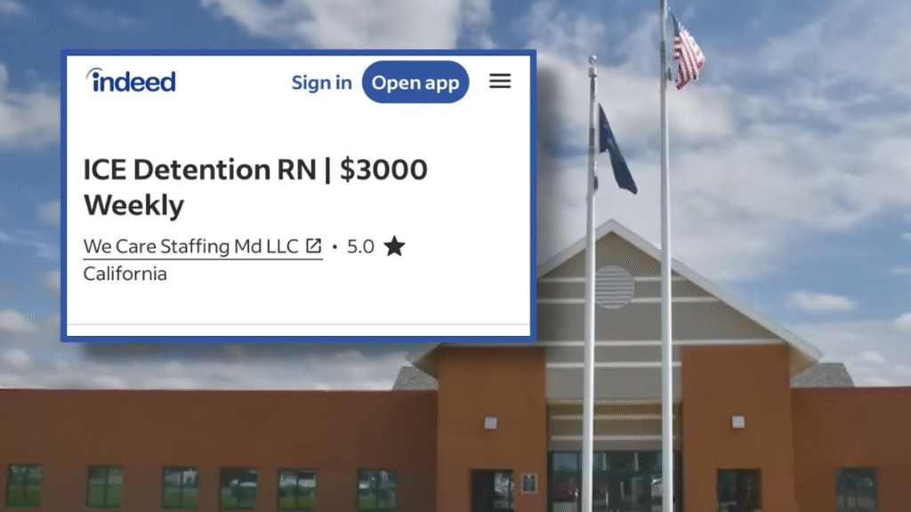 California ICE Detention Center Recruits Nurses on Indeed