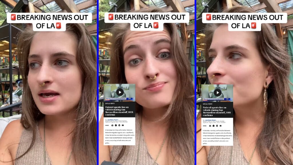 California Woman Draws Attention to ICE Now Claiming Self-Defense After Shooting at Civilians