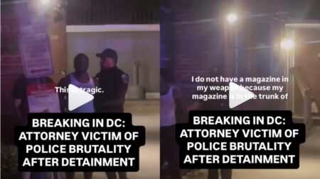 DC Attorney victim over Police Brutality