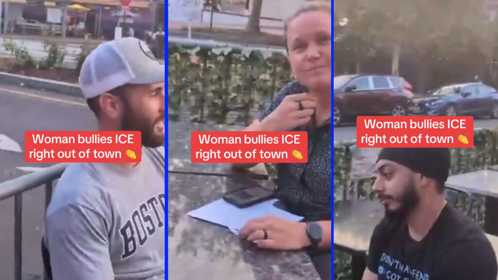 Fiery Massachusetts Superwoman Bullies ICE Out of a Restaurant, ‘Make Them Soooo Uncomfortable’ Fiery Massachusetts Superwoman Bullies ICE Out of a Restaurant