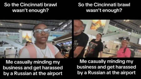 Florida Woman Harassed by Russian Karen at Airport While Recording a YouTube Video, ‘So the Cincinnati Brawl Wasn’t Enough?’ Florida Woman Harassed by Russian Karen at Airport While Recording a YouTube Video