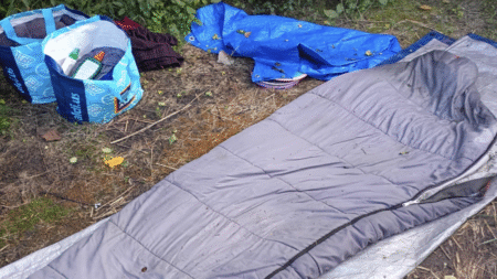 Full-Time Minnesota Worker Forced to Live in Sleeping Bag