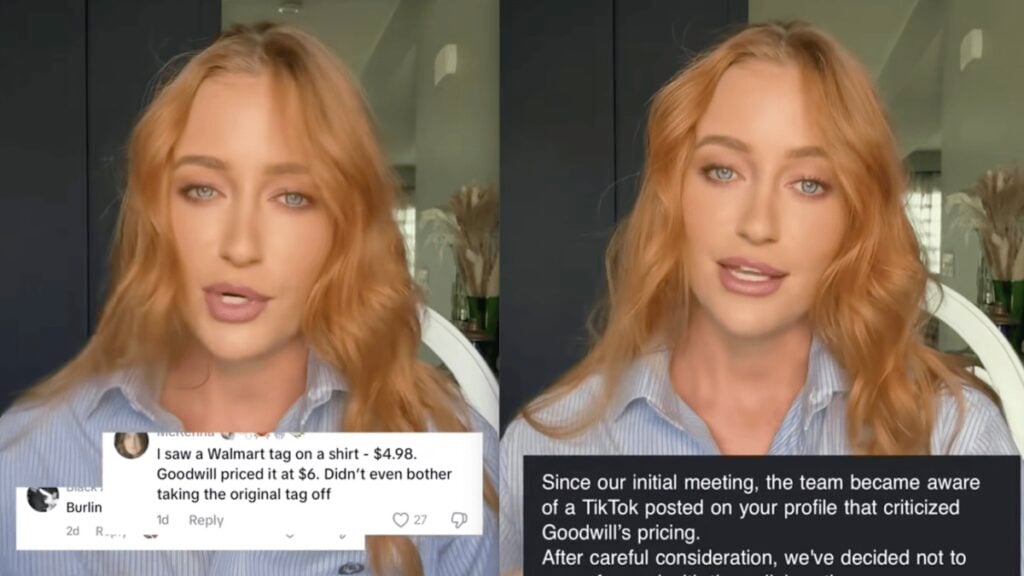Goodwill Denies Collaboration with Ohio Influencer Because She Speaks Up About Their Outrageous Pricing, ‘Goodwill is Corrupt’ Goodwill Denies Collaboration with Ohio Influencer Because She Speaks Up About Their Outrageous Pricing