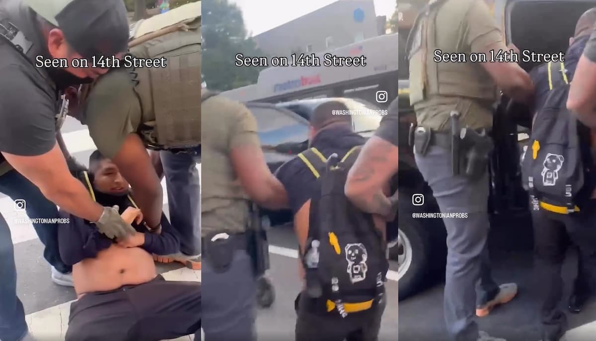 Washington D.C. Woman Bravely Confronts ICE as Man Is Taken Off Street Without a Warrant: ‘Don’t You Hate Yourselves?’