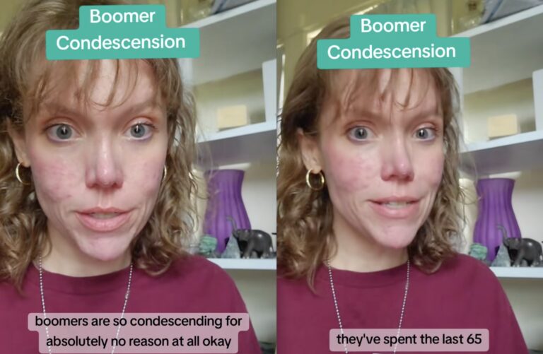 Illinois Woman Tries to Explain Boomer Condescension and Why It’s So Irritating