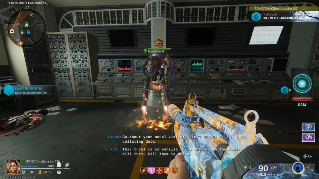 Klaus SAM Trial