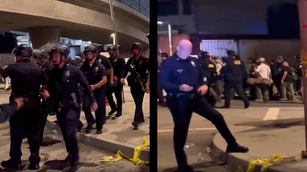 Citizens Rage Over LAPD’s Excessive Use of Resources to Escort a Couple of ICE Agents to Their Cars: ‘These Evil MFS Can Not Possibly be Good’