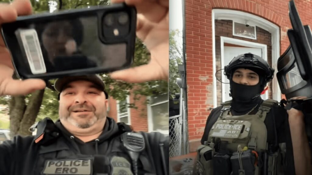 New Jersey Confronts ICE Agents and Tells Immigrants to Not Open Their Doors, ‘You’re Brown, Too, Dude’ New Jersey Confronts ICE Agents and Tells Immigrants to Not Open Their Doors