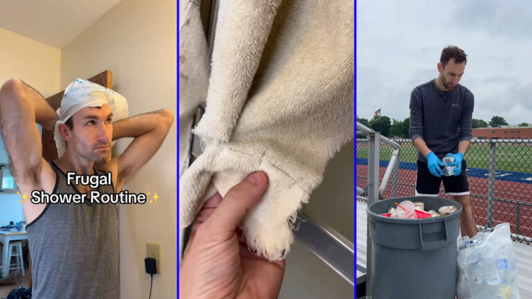 New York Influencer’s Frugal Shower Routine Takes Savings to a Gross Level, ‘Reusing Floss Is Insane’ New York Influencer's Frugal Shower Routine Takes Savings to a Gross Level