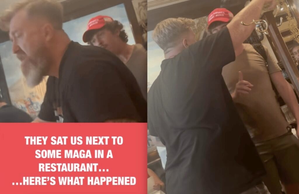 North Carolina Man Refuses to Sit Next to Trump Supporters, Offends Them, ‘I Think This Reaction to His Hat is Justified’ North Carolina Man Refuses to Sit Next to Trump Supporters, Offends Them