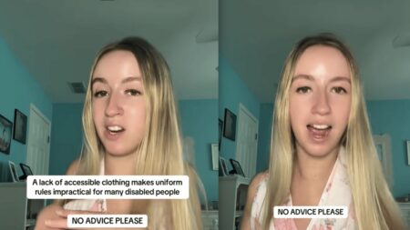 North Carolina Woman Explains How Uniforms Are Ableist