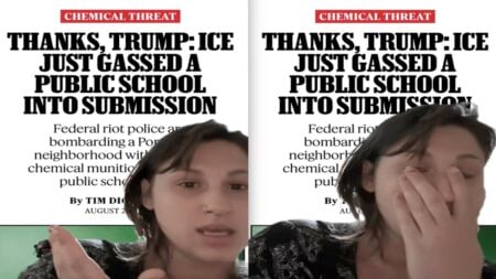 Oregon Grade School Flees Campus Due to Chemical Weapons Used by ICE, ‘I Wouldn’t Say Schools Are Safe Places for Children in America’ Oregon Grade School Flees Campus Due to Chemical Weapons Used by ICE