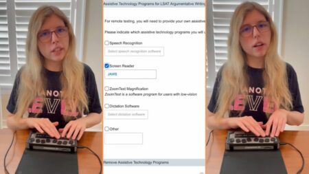Pennsylvania Law Student Denied Accessibility Aid During LSAT, 'This is What Republicans Want to Get Rid Of'