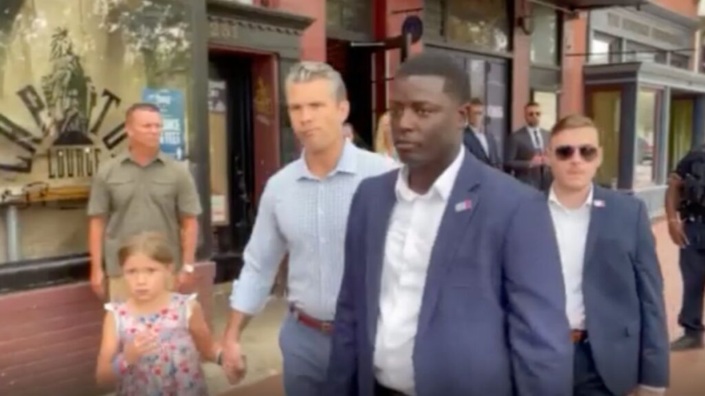 Secretary Defense Pete Hegseth Booed for ‘Masquerading as a Christian’ While Leaving Washington DC Church: ‘He Looks Pissed’