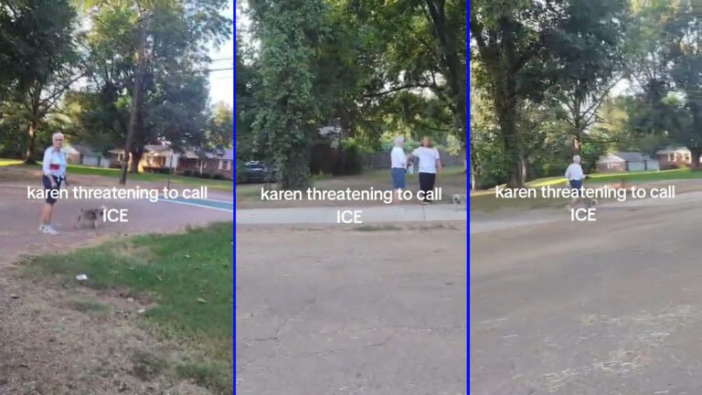 Racist Elderly Karen Threatens to Call ICE on Native American Neighbors in Arkansas