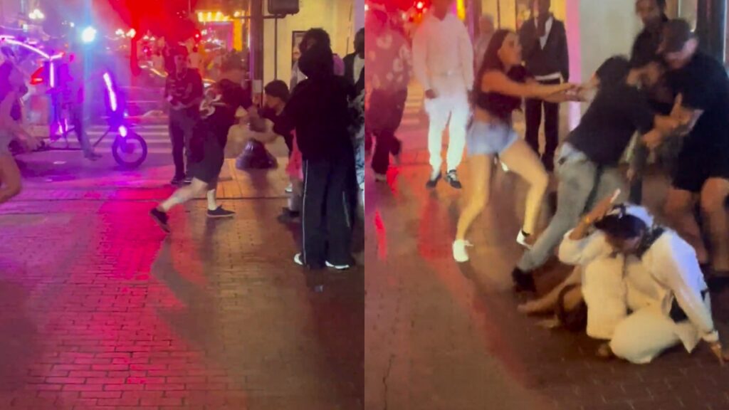 Street Fight in San Diego