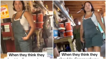 'Toddler' Georgia Karen Kicks Off Because the Waitress Isn't Happy With Her Tip