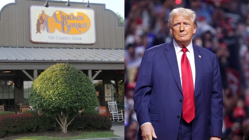 Trump and Cracker Barrel