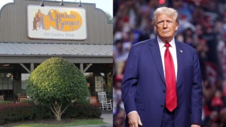 Trump and Cracker Barrel