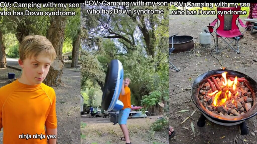 Utah Father Captures Precious Moments Camping With His Son With Down Syndrome, ‘You Farted On My Bed’ Utah Father Captures Precious Moments Camping With His Son With Down Syndrome