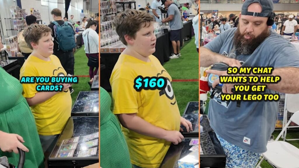 Virginia Pokemon Card Vendor's Chat Helps Kid Buy Lego Set, 'Still Good Kids Out There'