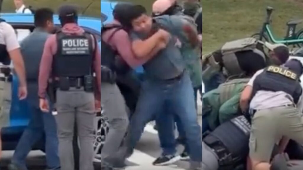 Latino Man Cries ‘I Want To Be With My Family’ as ICE Officers Ambush Him During Traffic Stop in Washington DC: ‘His Screams Are So Sad!’