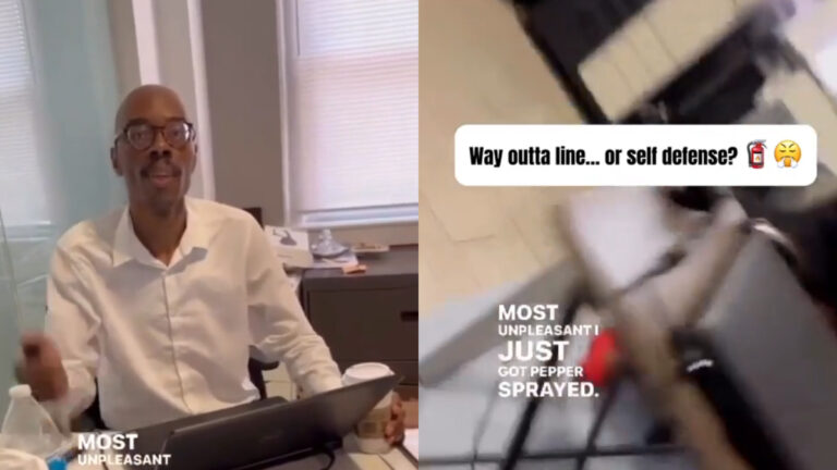 Washington Landlord Loses It and Pepper Sprays Woman During Normal Conversation: ‘Dude Is Going to Pay for That One…'