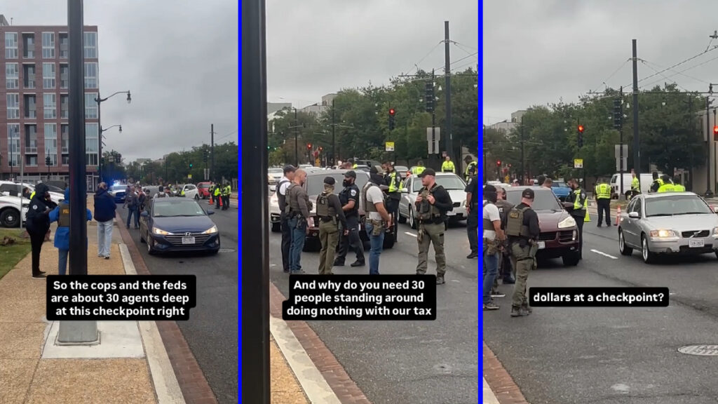 Woman Ponders Why We Need Homeland Security in Washington, DC For Seatbelt Checks, ‘But the Criminal in the White House We Are Gonna Ignore’ Woman Ponders Why We Need Homeland Security in Washington, DC For Seatbelt Checks