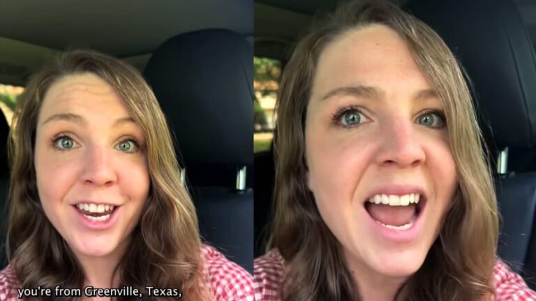 A picture of the woman exposing the Texas fiancé.