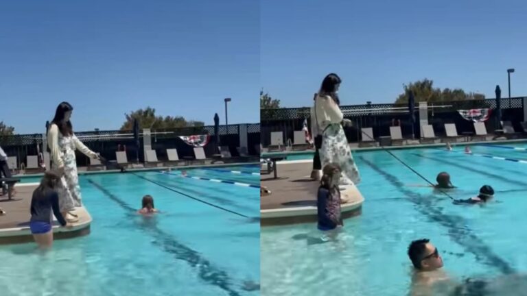 A picture of the California mom.