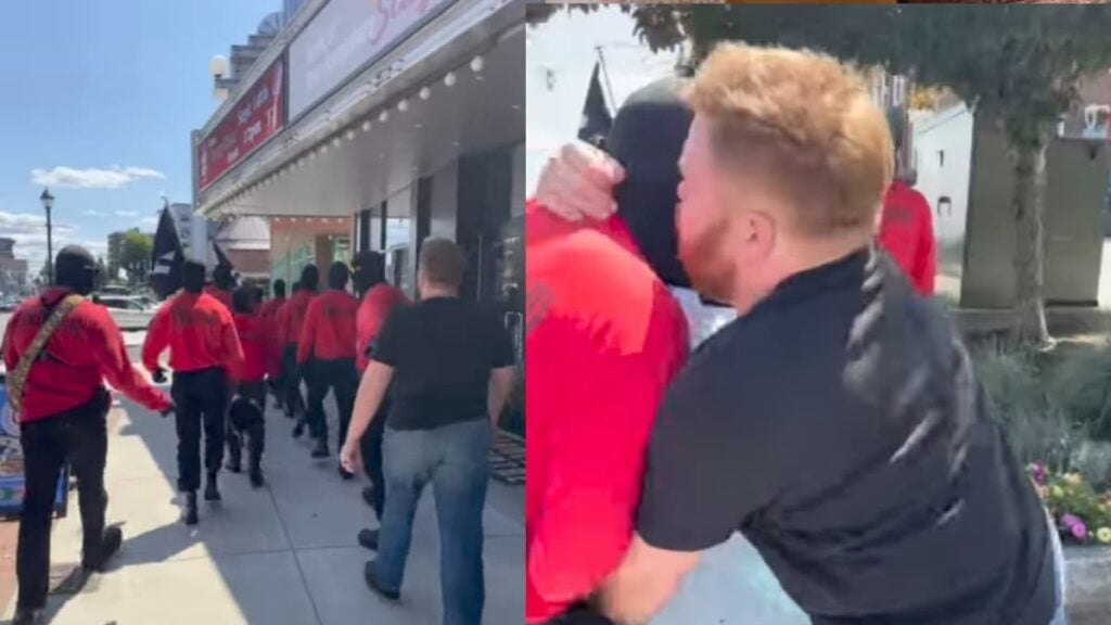 A picture of the New Hampshire Nazis.