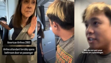 Arizona vaping mid flight