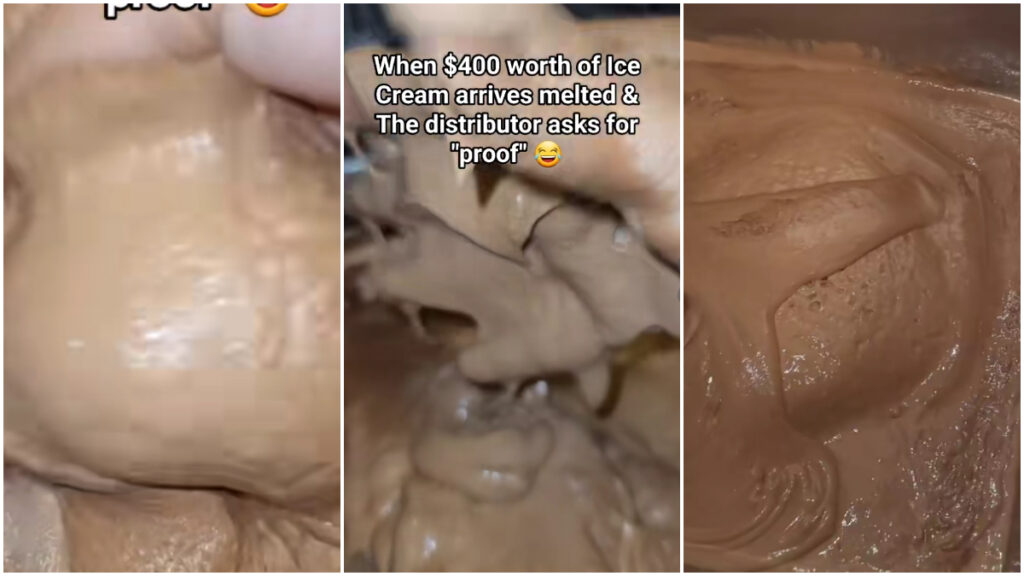 Ice cream melted in missouri