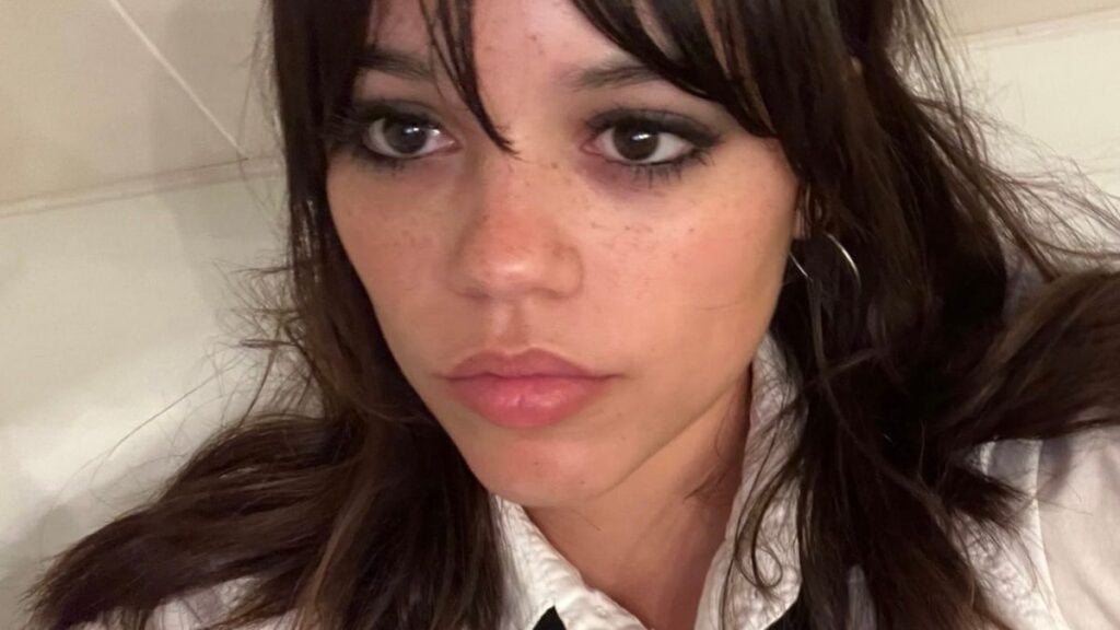 Jenna Ortega selfie