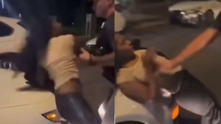 Chaos Erupts As DC Metro Police ‘Aggressively’ Arrests Individual Who Threw Punches At Authorities Police in DC arrest woman