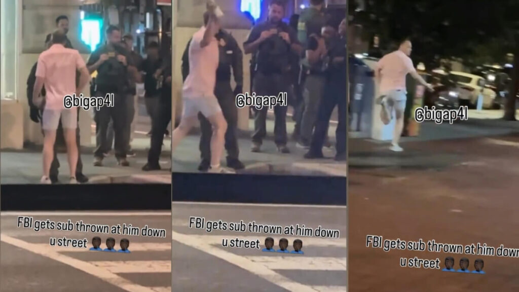 Washington D.C. Police Give Chase to Man Who Threw Sandwich at Officer on U Street: ‘They Were Sprinting to His Jog’ Washington DC Sandwich Chase