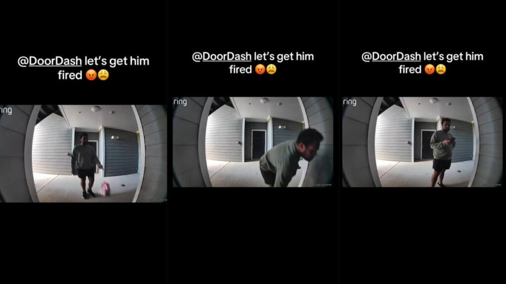 Alabama DoorDash Driver Tosses Customer Food