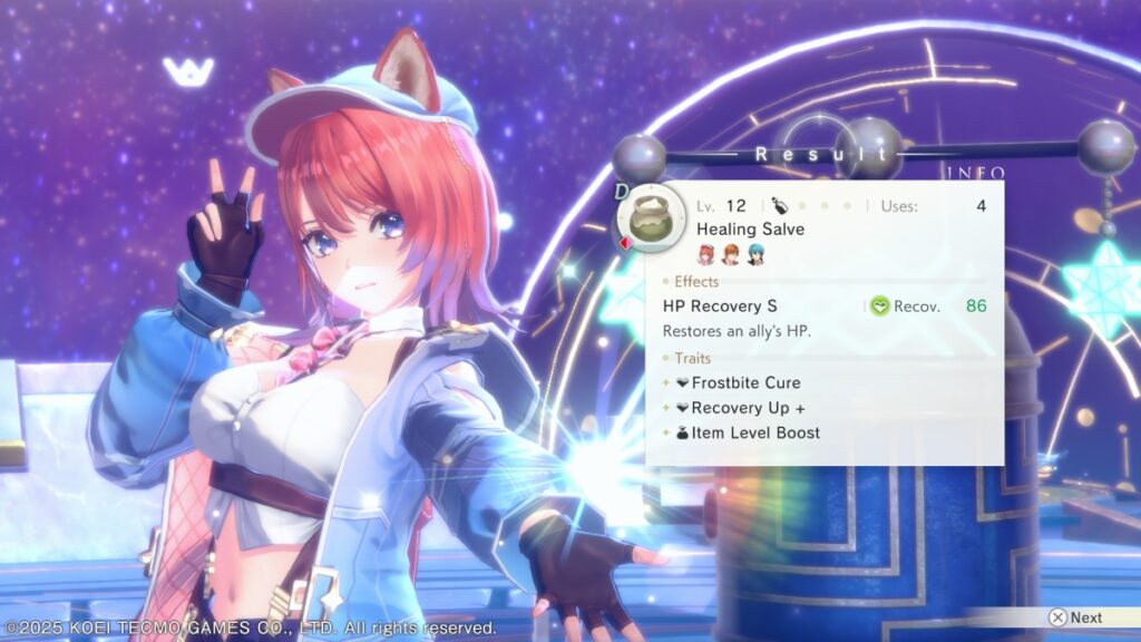 Atelier Resleriana Alchemy Creation