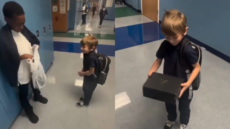 Atlanta Boy Buys Jordans for Classmate Who Was Bullied Over Shoes: ‘Who Would Bully That Lil Sweetie?’ Atlanta Boy Buys Jordans for Classmate Who Was Bullied Over Shoes: ‘Who Would Bully That Lil Sweetie?’