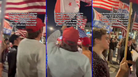 California Nazi Rally Forms After Charlie Kirk's Assassination