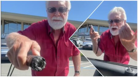 California road rage incident, Santa