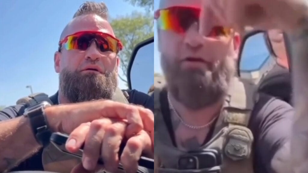 Chicago ICE Agents Caught Harassing US Citizen and Detaining Legal Worker As Officer Flaunts Nazi Swastika Tattoo: ‘America, You Have Fallen So Far’