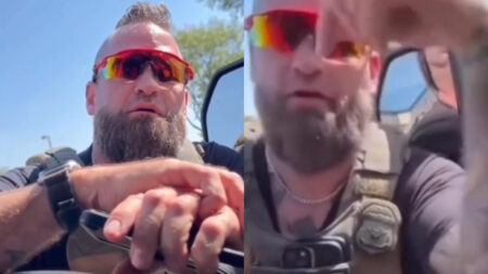 Chicago ICE Agents Caught Harassing US Citizen and Detaining Legal Worker As Officer Flaunts Nazi Swastika Tattoo: ‘America, You Have Fallen So Far’