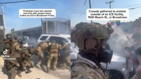 ICE Agents Fire Tear Gas and Pepper Spray Bullets at Protesters in Broadview, Chicago: ‘This Is Fascism’